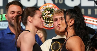 What time and TV channel is Katie Taylor v Amanda Serrano on tonight?