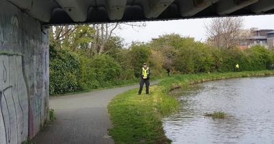 Police hunting 'stocky' man who is repeatedly pushing walkers into canal