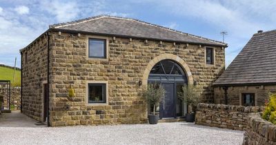 Beautifully converted barn in Greater Manchester with unrivalled views of Saddleworth Moor