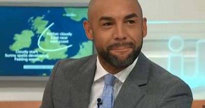 ITV's Alex Beresford shares resurfaced photo of first-ever presenting job