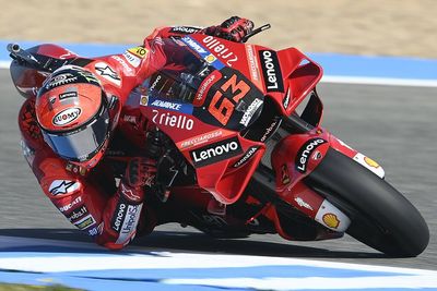 MotoGP Spanish GP: Bagnaia edges Quartararo to lead FP3