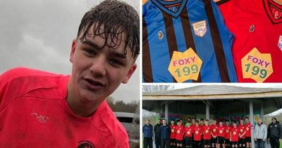 Junior football team raise thousands for suicide prevention charity after tragic loss of teammate