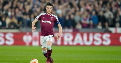 Declan Rice told to avoid Manchester United and remain at West Ham