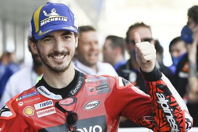 Spanish MotoGP: Bagnaia smashes lap record to take pole