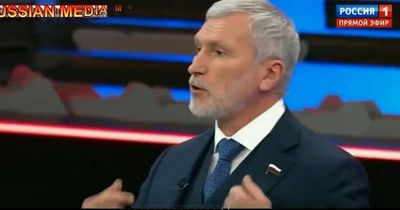 'Launch Satan nukes on Britain' rants Russian politician as state TV show time it takes for missiles to hit