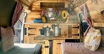Glasgow campervan 'taken straight from the pages of fairytale' goes up for hire