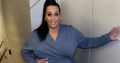 Alison Hammond looks stunning in cinched blue dress as fans praise over weight loss
