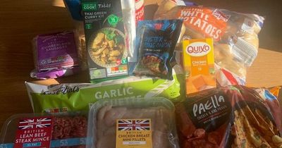 We attempt to to feed two for a week for less than £15 at Aldi - and there is even money leftover after