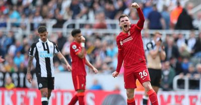 Andy Robertson singles out 'different class' Liverpool star and Newcastle 'problem causer'