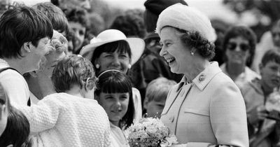 Woman explains why Queen is laughing in Merseyside photo