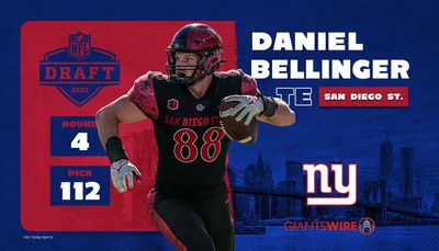 2022 NFL draft: Giants select TE Daniel Bellinger in Round 4