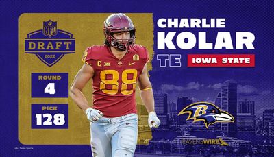 Ravens select TE Charlie Kolar at No. 128 overall in 2022 NFL draft