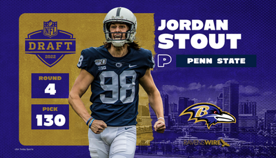 Ravens select P Jordan Stout at pick No. 130 overall in 2022 NFL draft