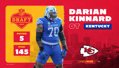 Chiefs trade up with Seahawks for Kentucky OT Darian Kinnard at pick No. 145