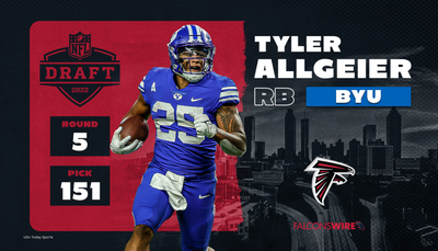 Falcons select BYU running back Tyler Allgeier in the fifth round