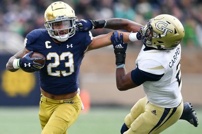 Rams trade up, select Notre Dame RB Kyren Williams with 164th pick