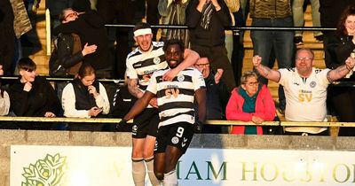 Ayr United head coach Lee Bullen tells Tomi Adeloye to stay where he's loved at Somerset Park