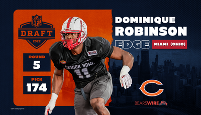 Bears select EDGE Dominique Robinson with 174th overall pick in NFL draft