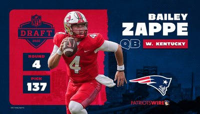 Grading Patriots drafting Western Kentucky QB Bailey Zappe in Round 4