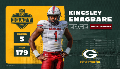 Green Bay Packers select OLB Kingsley Enagbare at No. 179 overall in 2022 NFL draft