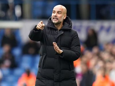 Pep Guardiola hails ‘really good result’ as double-chasing Man City thrash Leeds