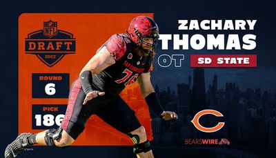 Bears select OT Zach Thomas with 186th overall pick in NFL draft