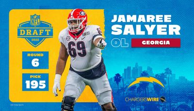 2022 NFL draft: Chargers pick OL Jamaree Salyer with No. 195 overall selection