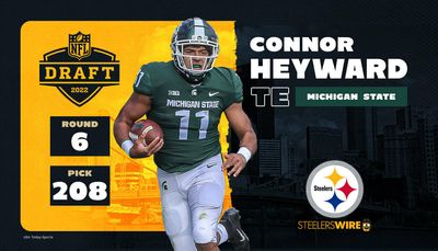 Steelers select Michigan State TE Connor Heyward in 6th round