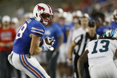 Eagles select SMU TE Grant Calcaterra in sixth round of 2022 NFL draft