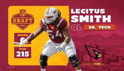 Cardinals select OL Lecitus Smith with 2nd 6th-round pick