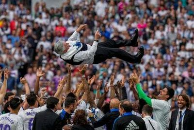 Carlo Ancelotti makes history with ‘Grand Slam’ as Real Madrid seal La Liga title