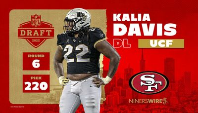 49ers use pick No. 220 on UCF DL Kalia Davis