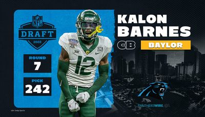 Panthers select Baylor CB Kalon Barnes with 242nd overall pick