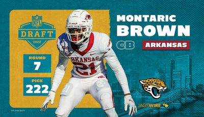 Jaguars select Arkansas CB Montaric Brown with No. 222 overall pick