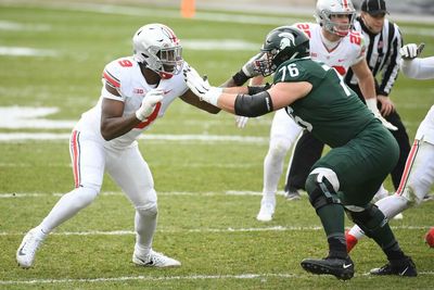 Michigan State football OL AJ Arcuri drafted by Los Angeles Rams in seventh round of NFL Draft