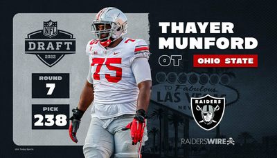 Thayer Munford goes off the board in the seventh round of the 2022 NFL draft