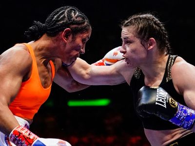 Katie Taylor beats Amanda Serrano via split decision in thrilling clash for undisputed lightweight title