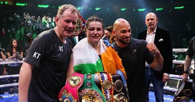 Katie Taylor beats Amanda Serrano on split decision after all-time classic in New York