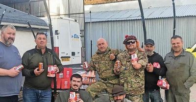 Ukrainian Army fired up with Irn-Bru in fight against Russia with front line forces running out