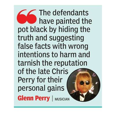 Goa: Chris Perry’s son files Rs 100 crore defamation suit against Lorna Cordeiro