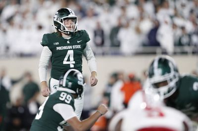 Michigan State football kicker Matt Coghlin receives invitation to Chicago Bears mini-camp