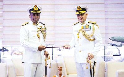 Rear Admiral Vikram Menon takes charge as FOGA