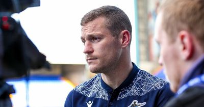 Joey Barton reacts to Paul Coutts' red card for Bristol Rovers that is set to end his season