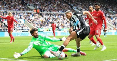 Alisson sets new European goalkeeping record as Liverpool edge past Newcastle