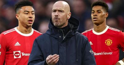 Marcus Rashford and Jesse Lingard to be offered Man Utd lifeline by Erik ten Hag