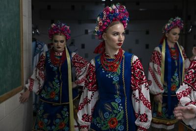 A Ukrainian dance troupe in the U.S. fights disinformation, one high kick at a time