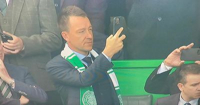 John Terry soaks up Celtic atmosphere as Chelsea legend nails his colours to the mast