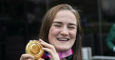 Kellie Harrington congratulates "warrior" Katie Taylor on "absolutely incredible" win