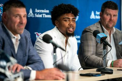 Titans’ Jon Robinson reflects on the 2022 NFL draft