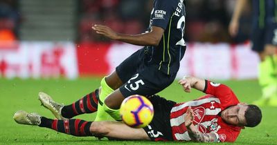 Fernandinho's perfect response to Pierre-Emile Hojbjerg's 'leg-breaking' tackle